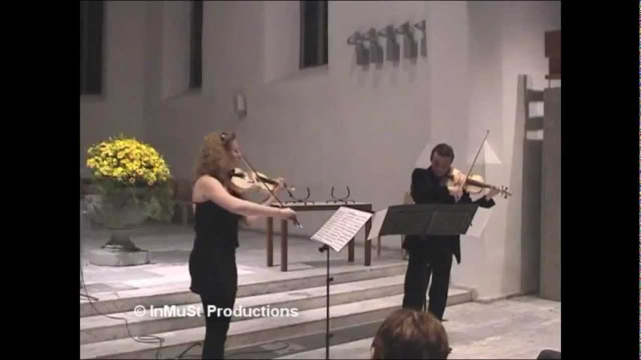 Charles Auguste de Berio (1802 -- 1870). Duo No. 2, Op. 57. 1. Moderato con spirito.mp4