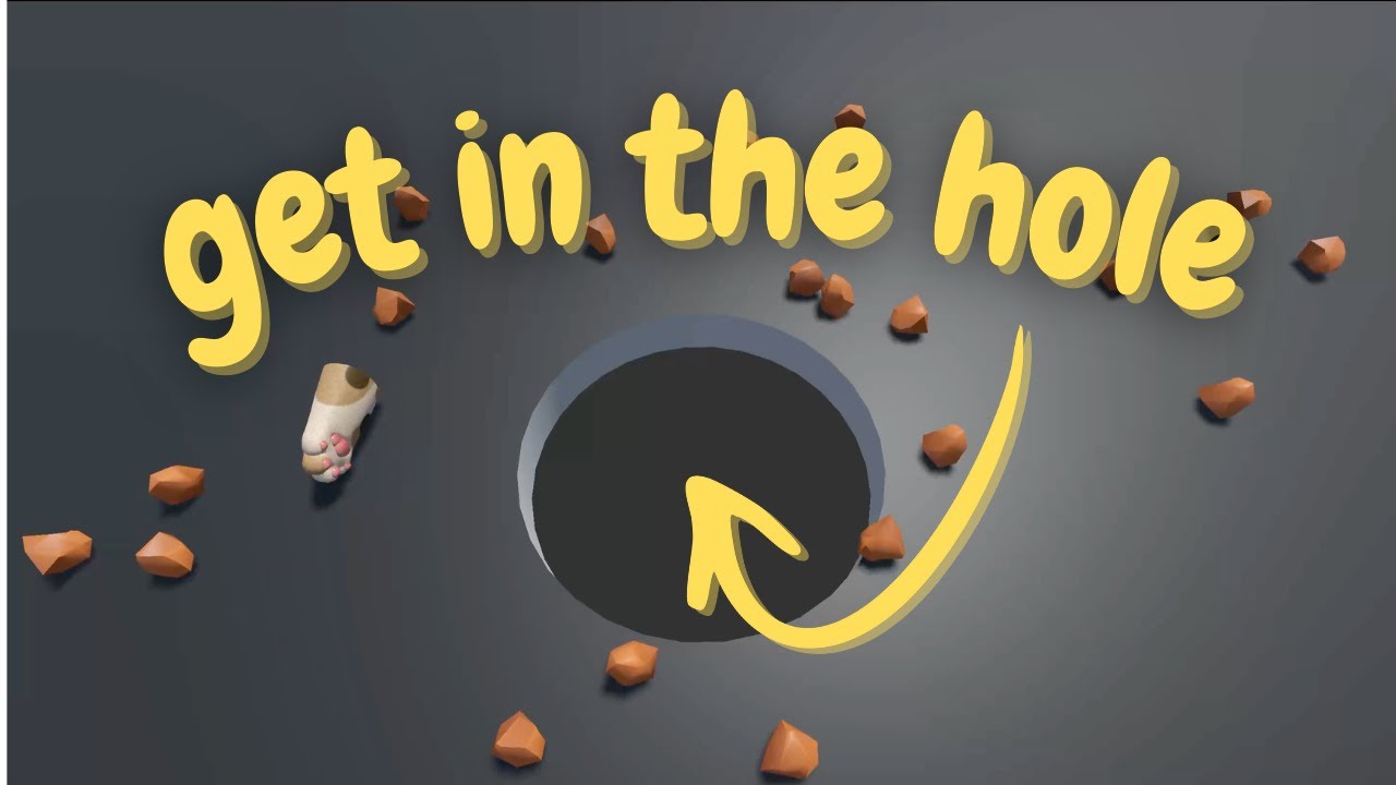 I'm making a roguelike where you shove stuff into a hole, and this is the trailer