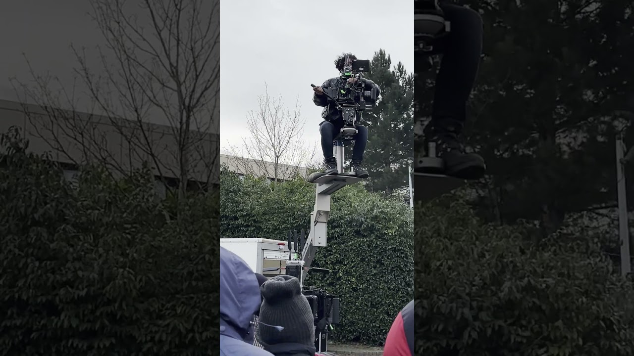 Accident on my film set #filmset #accident #bollywood #grip