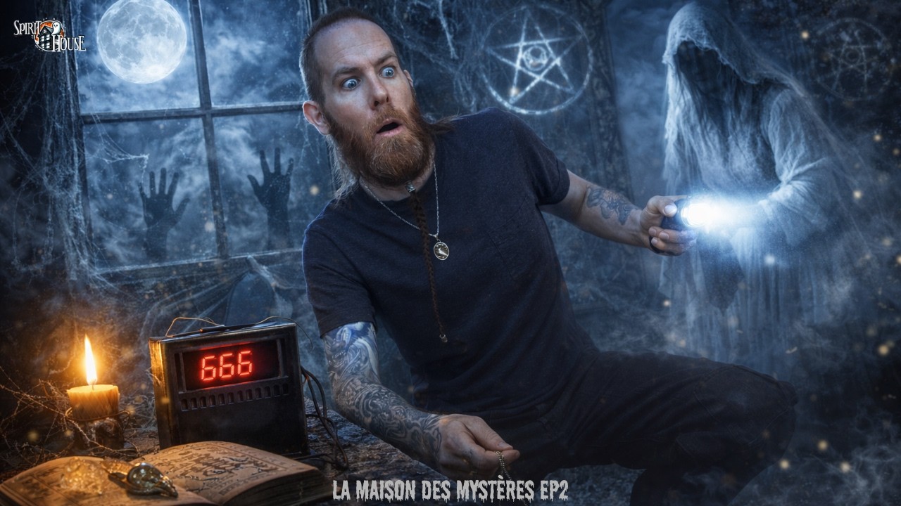 La Maison des Mystères, CE QUI nous observait dans l’OMBRE ! Enquête Paranormale.
