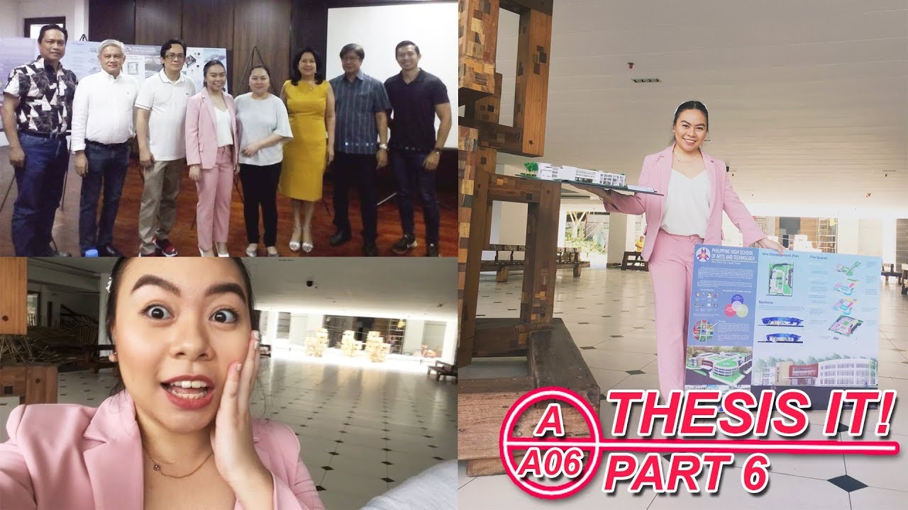 My Thesis Defense at UP Diliman! | THESIS IT! Part 6 (Philippines)