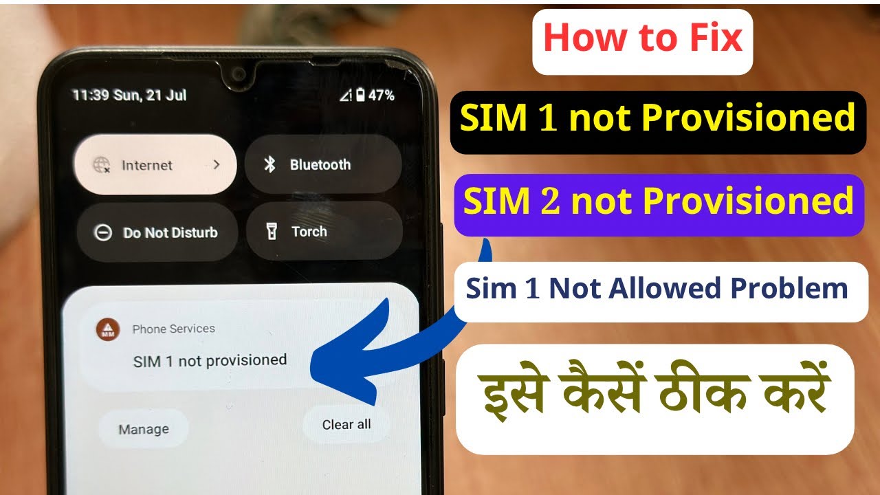 Sim 1 Not Provisioned | Sim 2 Not Allowed Problem | How to fix MM error SIM Not Provisioned problem