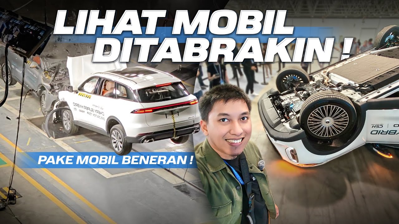 SPEECHLESS!! CRASH TEST SECARA LIVE DI DEPAN MATA!!