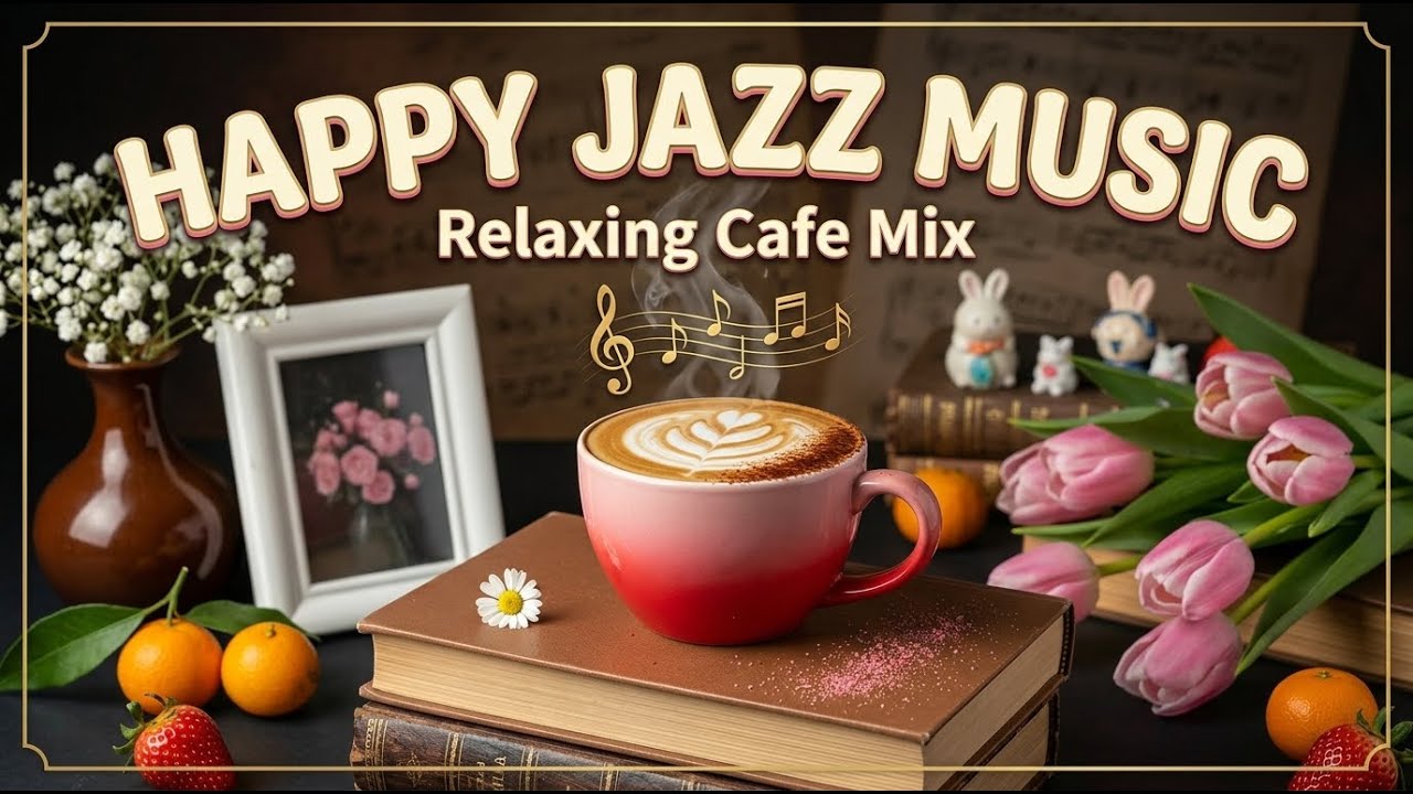 Happy Jazz Music ☕ Bossa Nova Coffee Vibes for Good Mood, Study Focus and Relaxing Morning