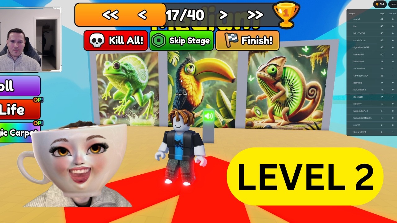 IS LEVEL 2 HARDER?! Brainrot Animals Quiz - Roblox