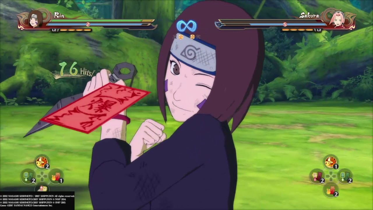 Rin vs Sakura | Naruto Shippuden: Ultimate Ninja Storm 4