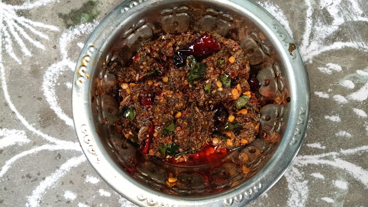 మా అమ్మ పద్ధతిలో గోంగూర నువ్వుల పచ్చడి.( mouni)