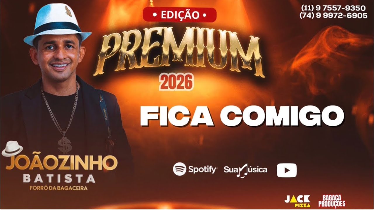 JO&Atilde;OZINHO BATISTA FORR&Oacute; DA BAGACEIRA - EDI&Ccedil;&Atilde;O PREMIUM 2026 / LAN&Ccedil;AMENTO 🚀