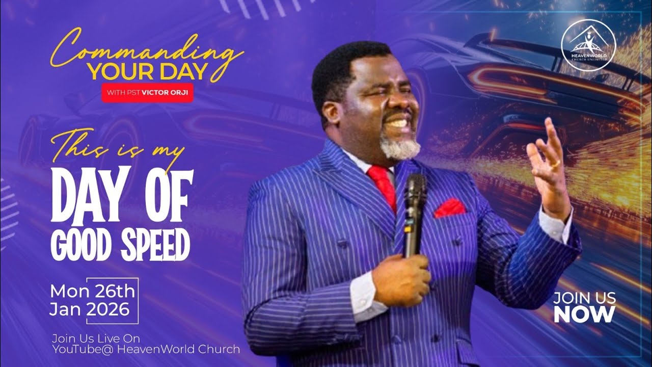 COMMANDING YOUR DAY WITH PASTOR VICTOR