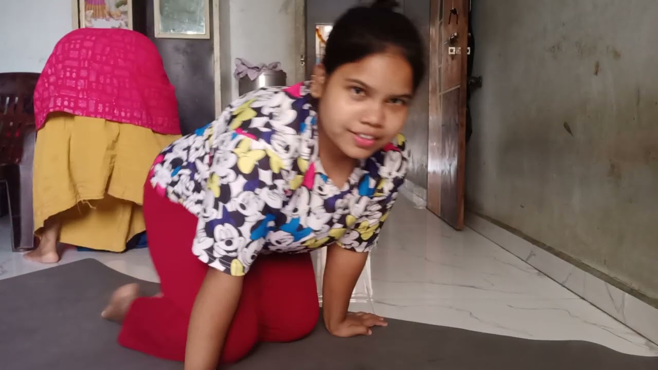 Patla hone ke liye exercise 😀😭