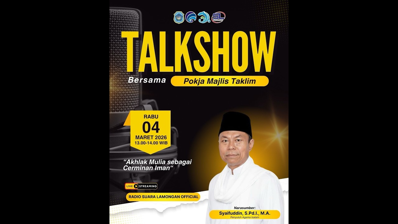 TALKSHOW BERSAMA POKJA MAJELIS TAKLIM