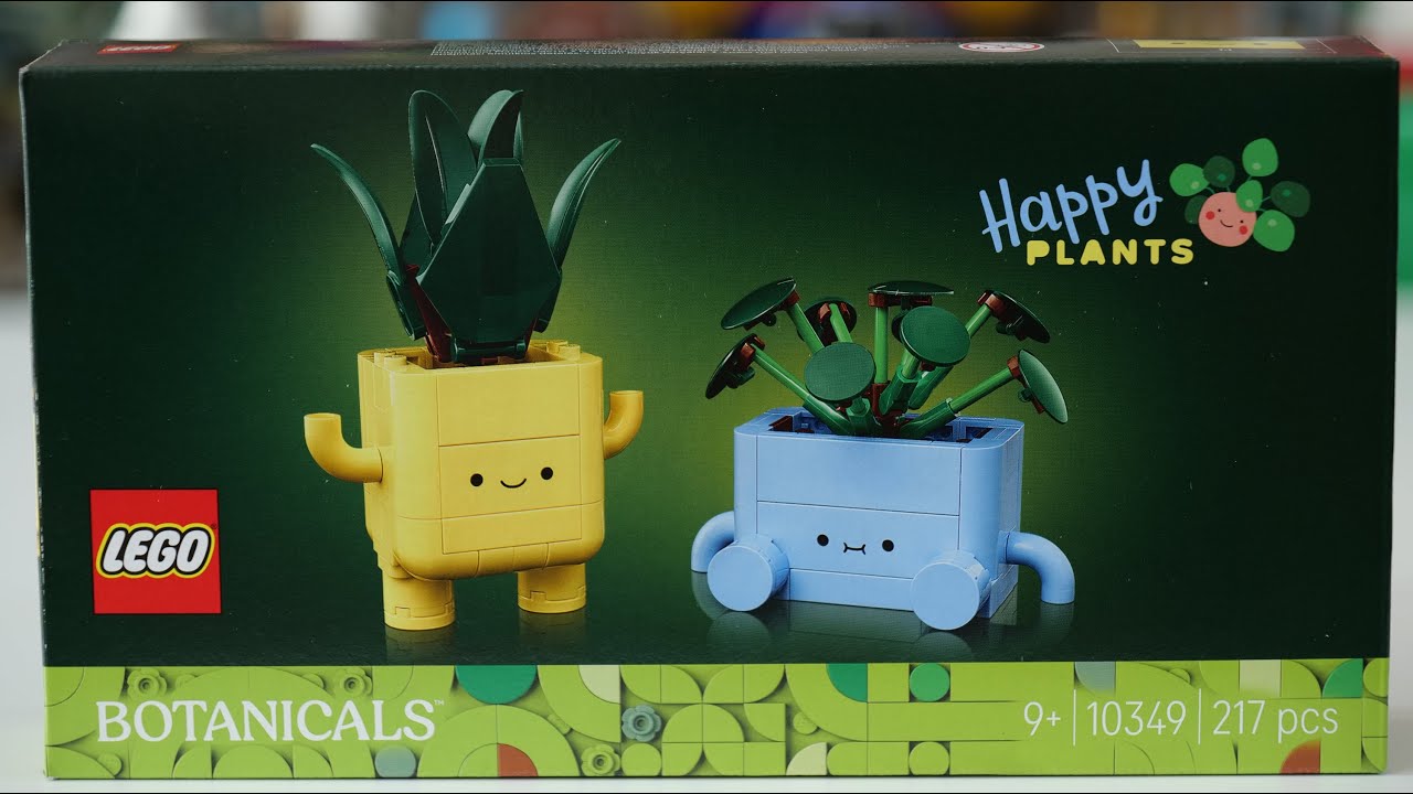 LEGO Botanicals 10349 Szczęśliwe rośliny Szybka budowa