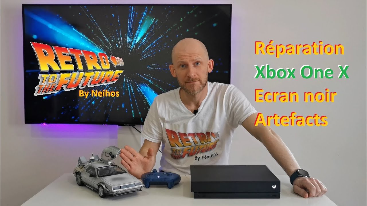 Ремонт Xbox One X! Черный экран и артефакты (распаять и перепаять чип HDMI)