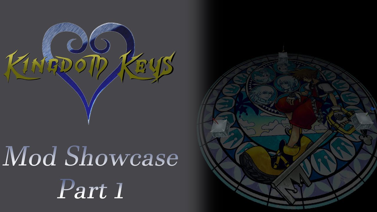 Kingdom Keys Mod Showcase - Kingdom Hearts In Minecraft! Part 1