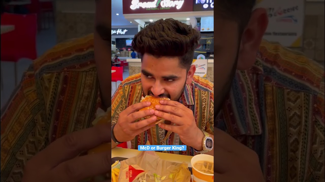 Mc spicy chicken burger review 😋😍😍 #ashortaday #shorts