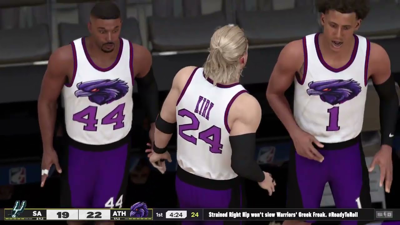 NBA 2K25 - San Antonio Spurs @ Athens Rooks
