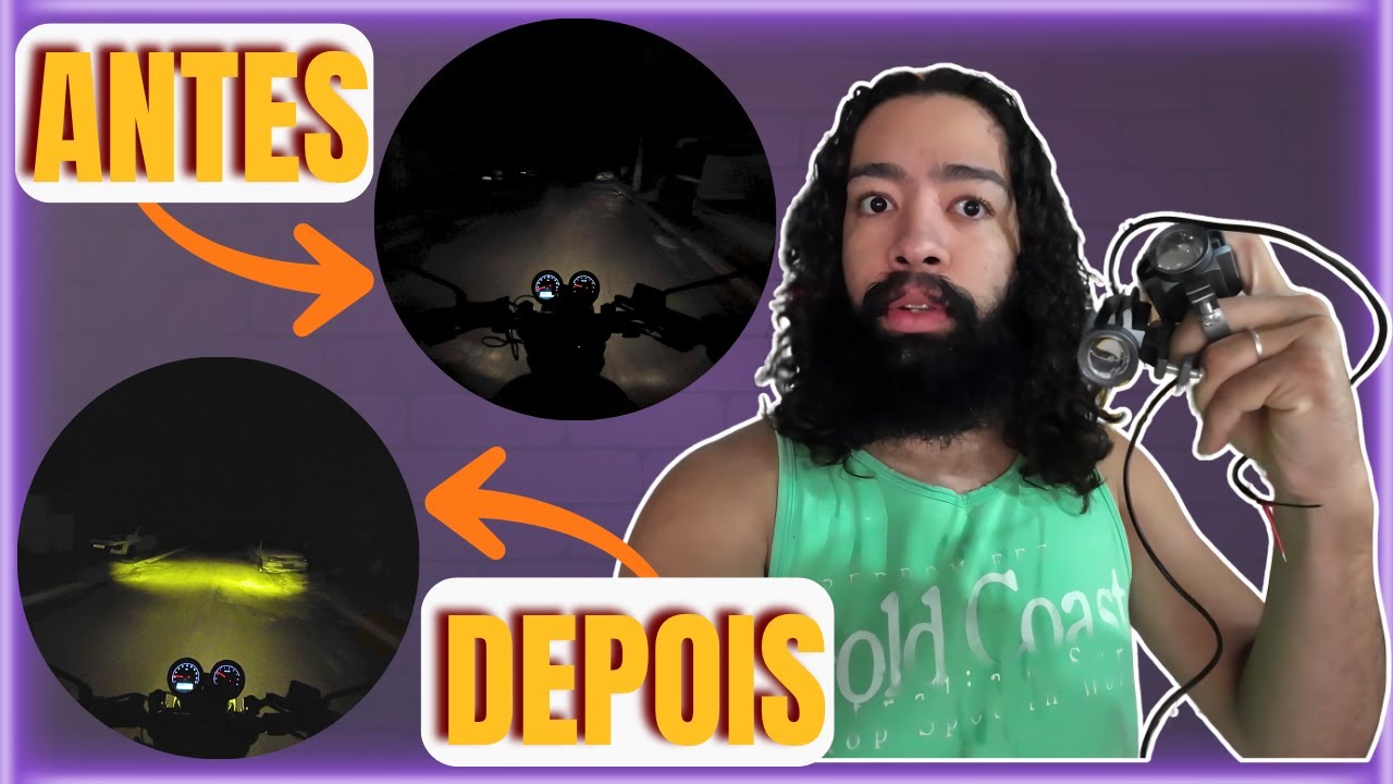 Como Instalar Farol Auxiliar na Interceptor 650 + Teste no Escuro TOTAL