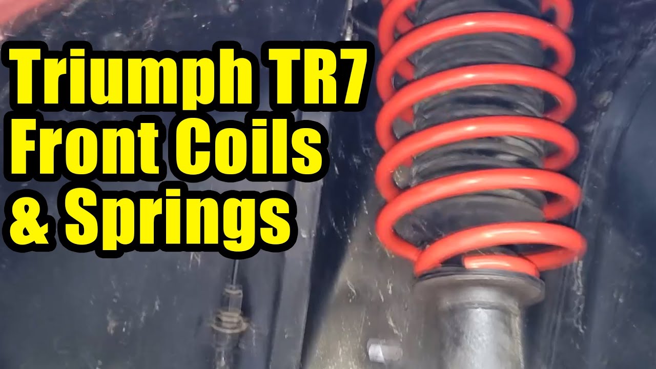 Передние пружины и стойки Triumph TR7 1980 года