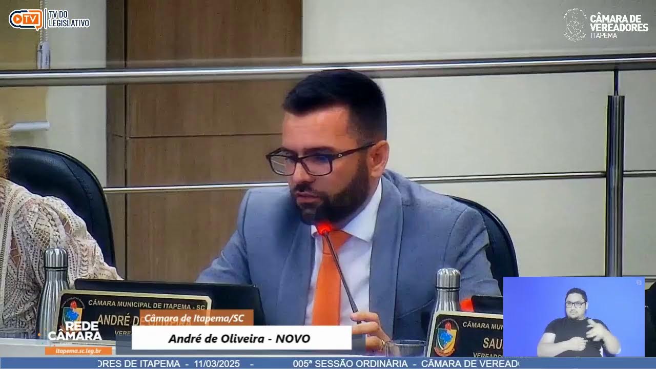 005ª SESSÃO ORDINÁRIA  -  CÂMARA DE VEREADORES DE ITAPEMA  -  11/03/2025    -