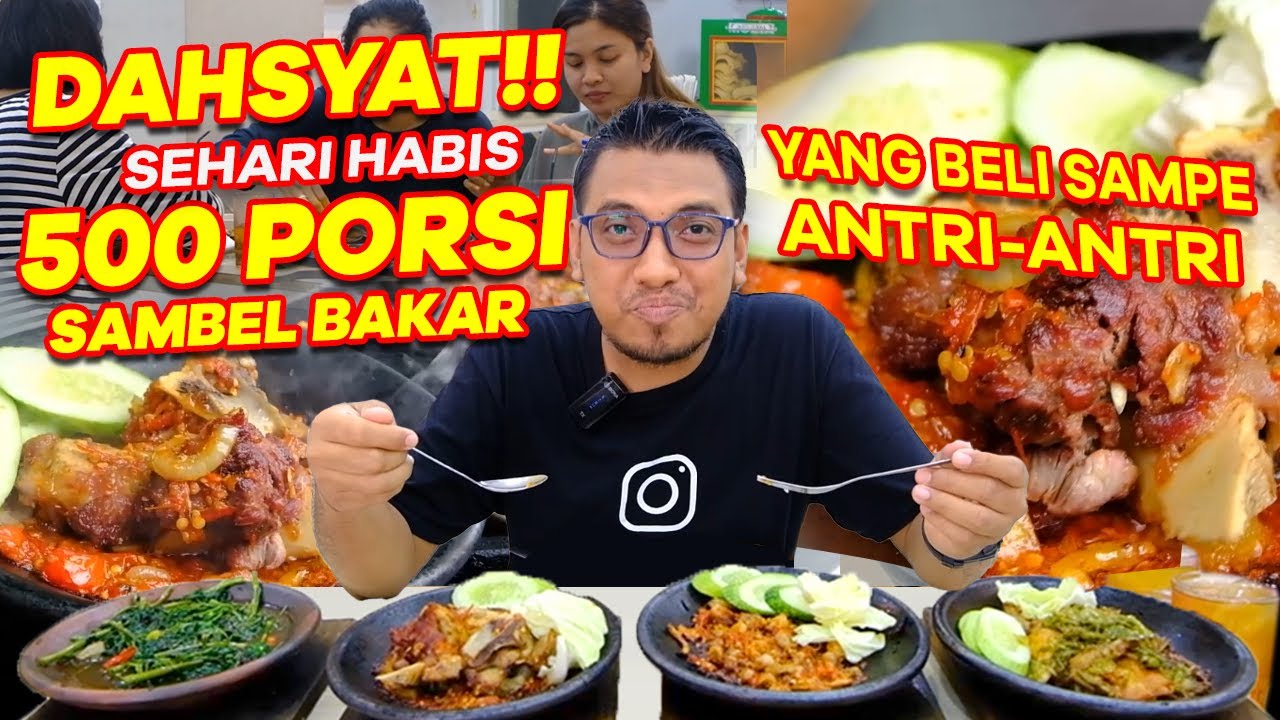IDE BISNIS JUALAN SAMBEL BAKAR | 3 Tips Bisnis Dari Sambel Bakar Mang Asep