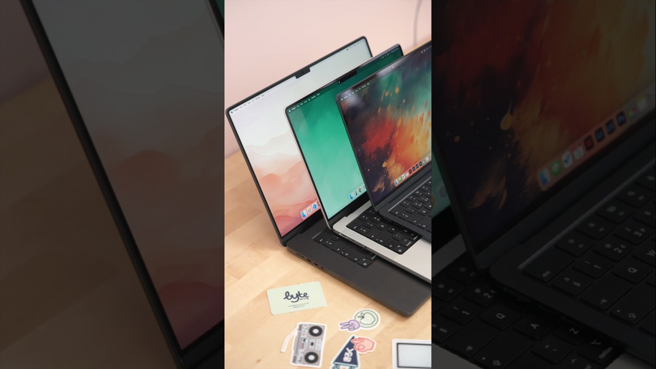 MacBook Pro all sizes comparison 🧑🏻&zwj;💻