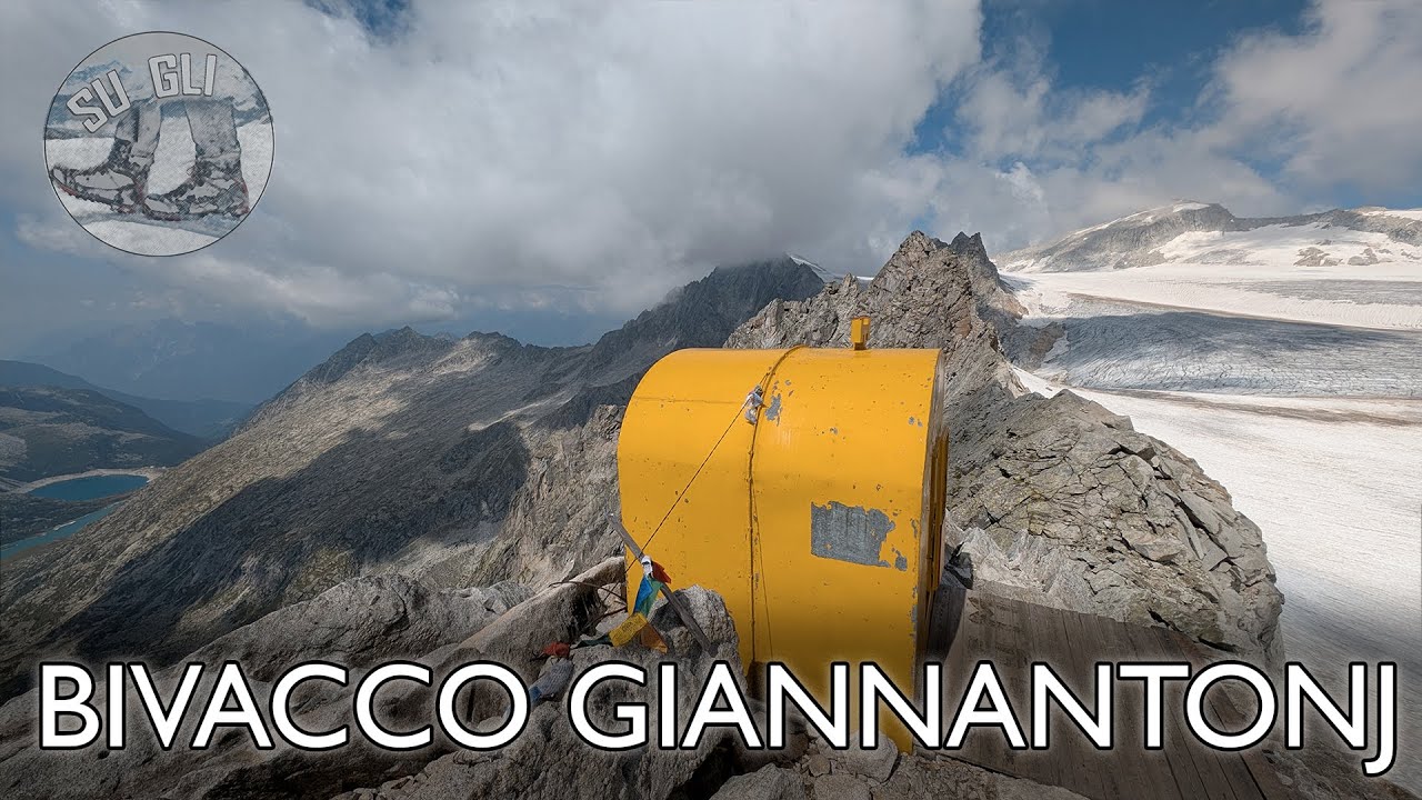 Bivacco Giannantonj mt 3168 | rifugio Prudenzini | Ghiacciaio dell'Adamello. 1750+ in giornata.
