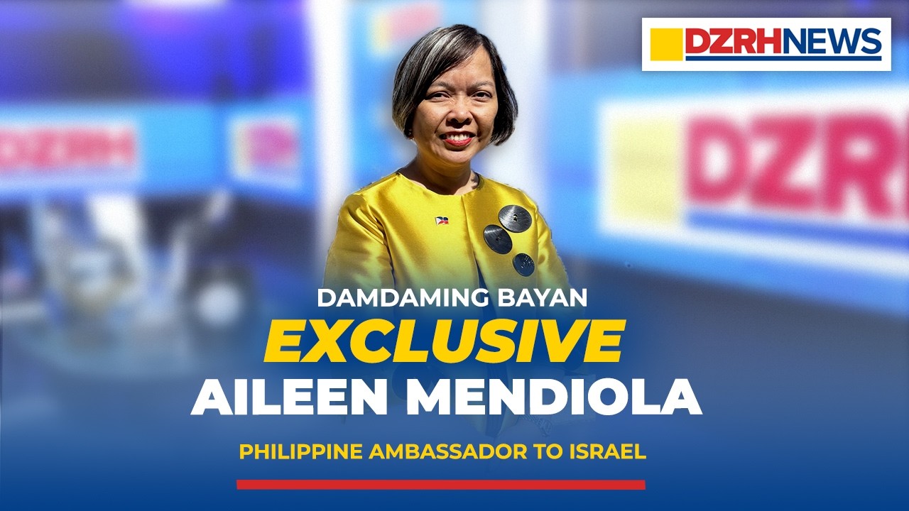 FULL EXLUSIVE INTERVIEW: Philippine Ambassador to Israel, Aileen Mendiola
