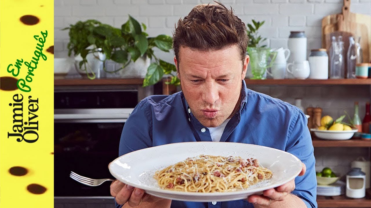 Como Fazer uma Carbonara Clássica | Jamie Oliver em Português