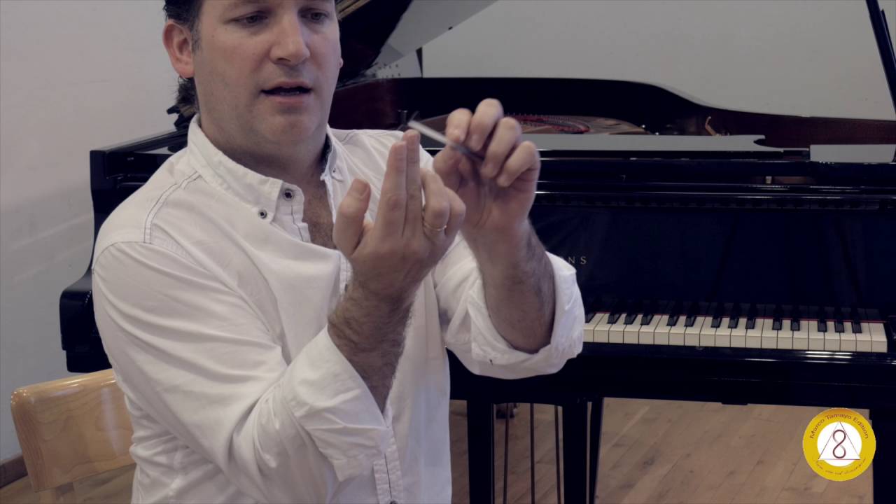 Marco Tamayo shows how he files his nails