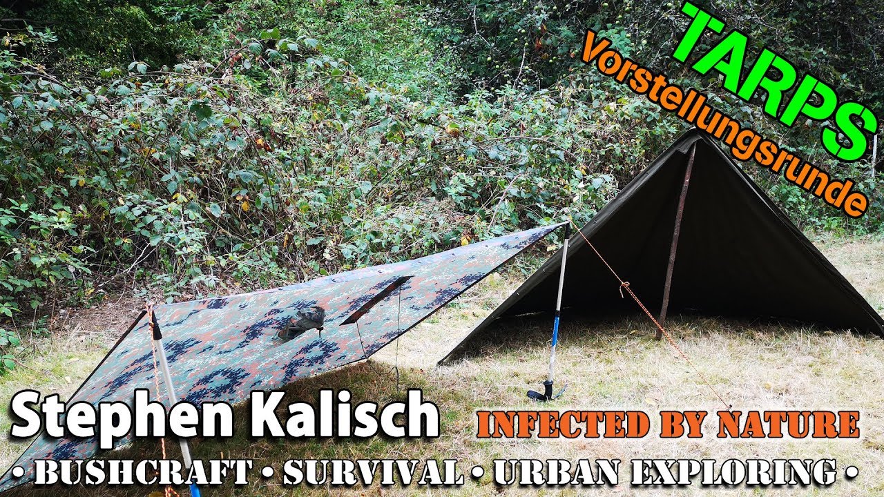 Ponchos und Tarps kurz vorgestellt