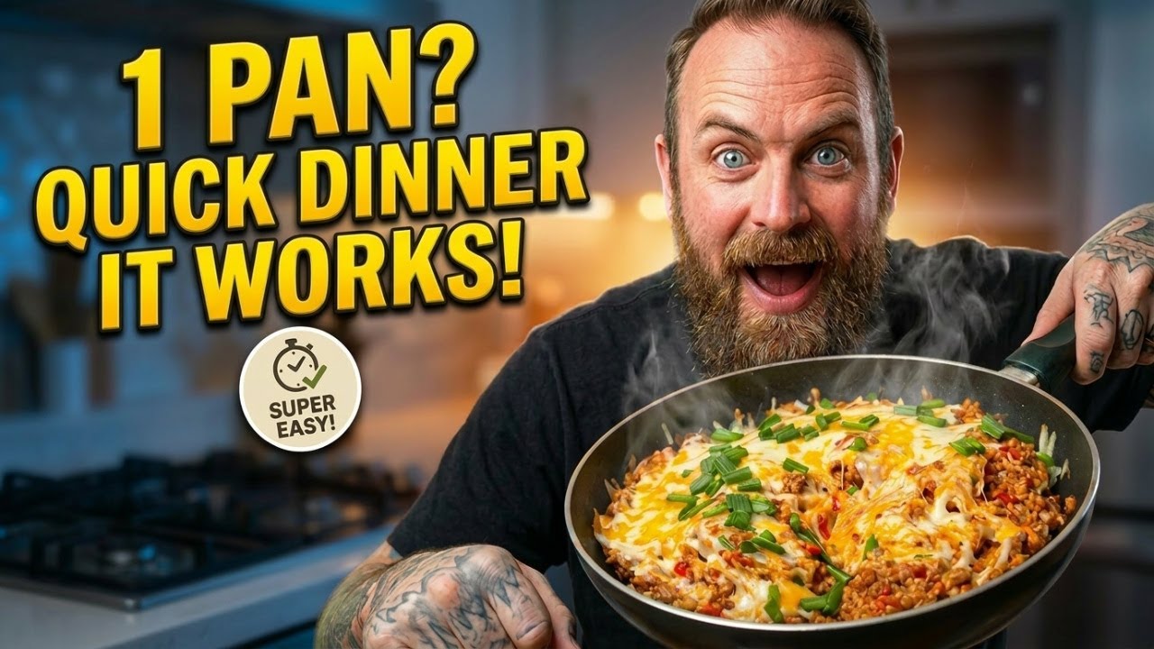 I Can't Believe This One Pan Beef & Rice Taco Works