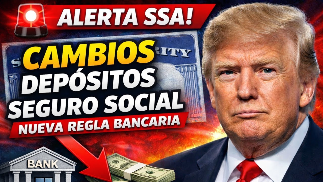 🚨 Alerta SSA: Cambios en Depósitos del Seguro Social por Nueva Regla Bancaria