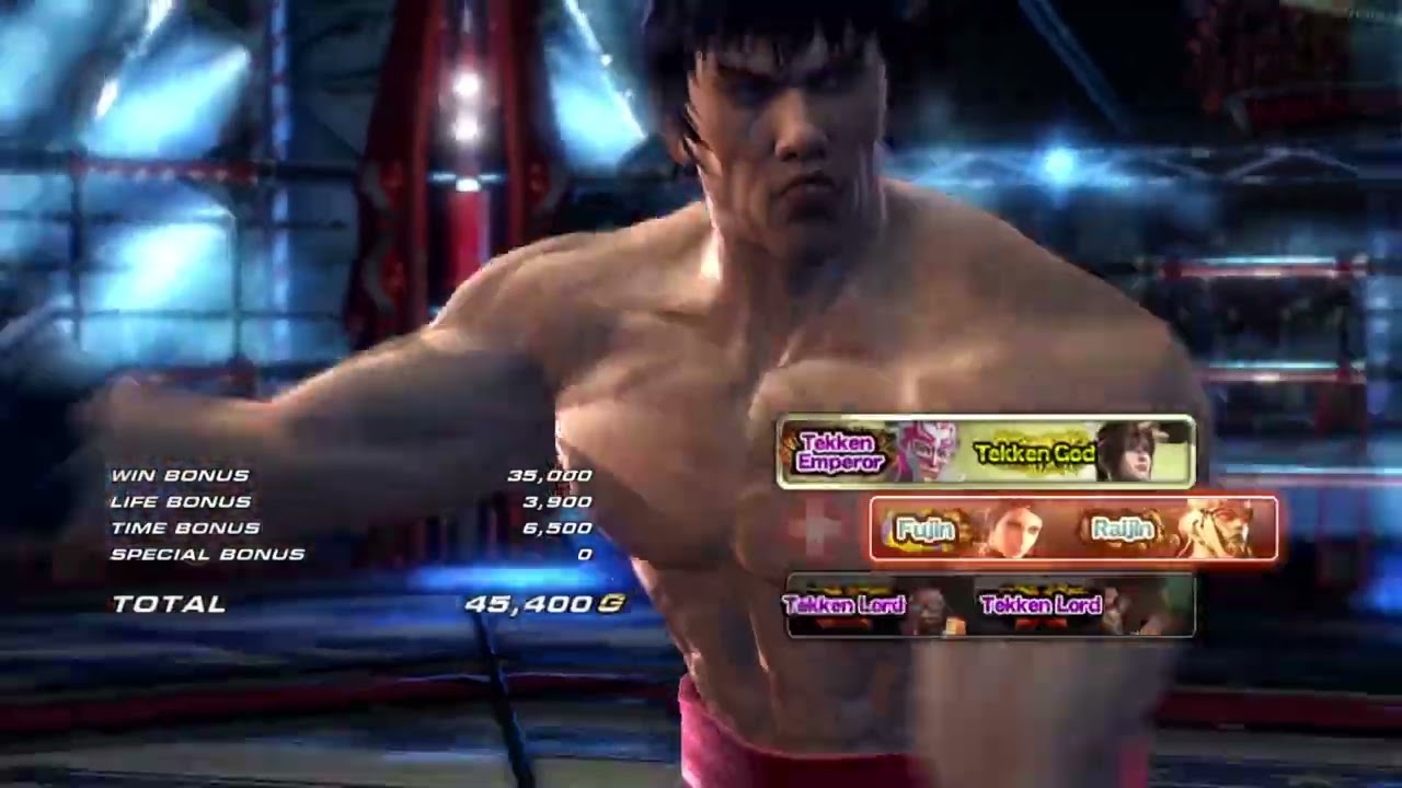 TEKKEN TAG TOURNAMENT 2 Ghost Battle Mode