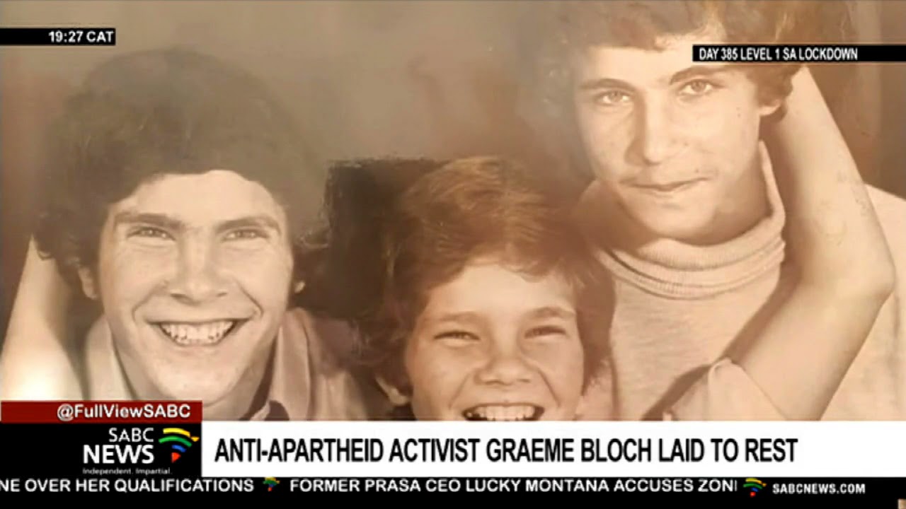 Anti-Apartheid activist, Graeme Bloch laid to rest