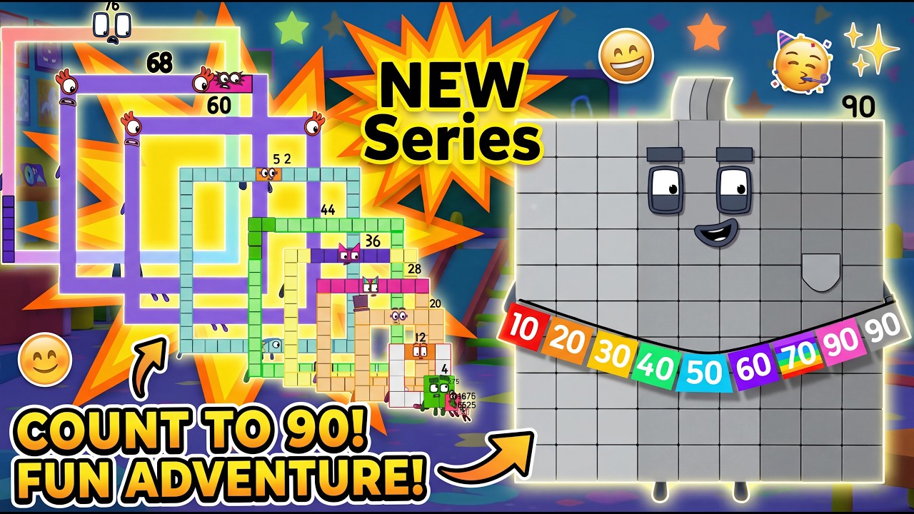 Numberblocks Math: Learn Adding Numbers | Numberblocks Sneezes | LEVEL 2 | #760