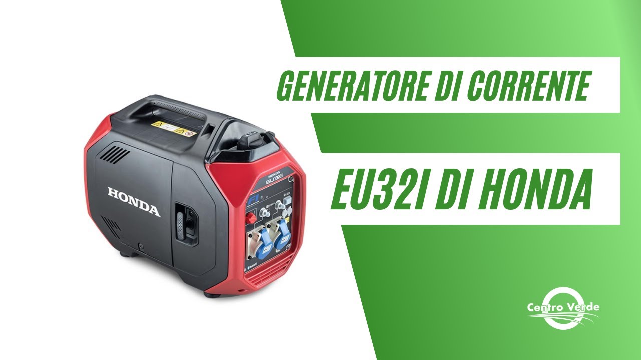 Mai più senza corrente con il Generatore EU32I di HONDA