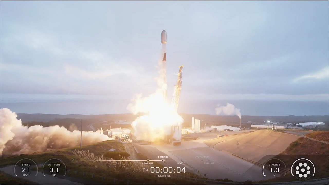 Blastoff! SpaceX Falcon 9 rocket launches 28 Starlink satellites, nails landing