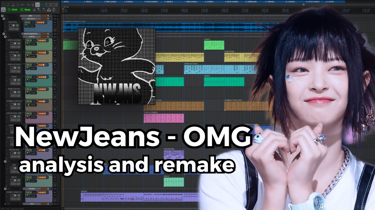 NewJeans - OMG | Tracks Analysis and Remake