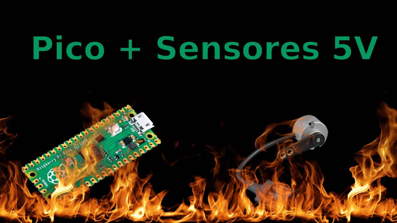 Raspbery Pico, ¿Cómo conectar sensores de 5V?