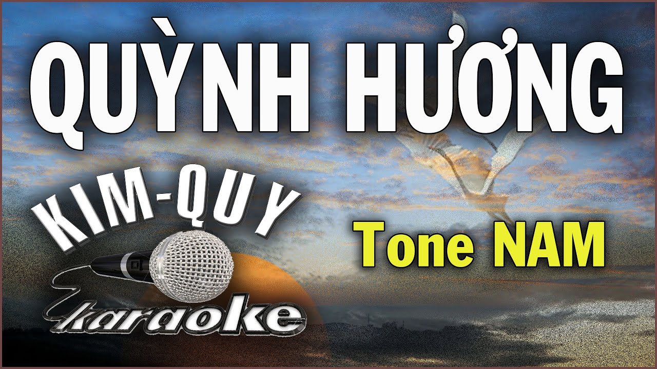 QUỲNH HƯƠNG - KARAOKE - Tone NAM ( G/Sol Trưởng )