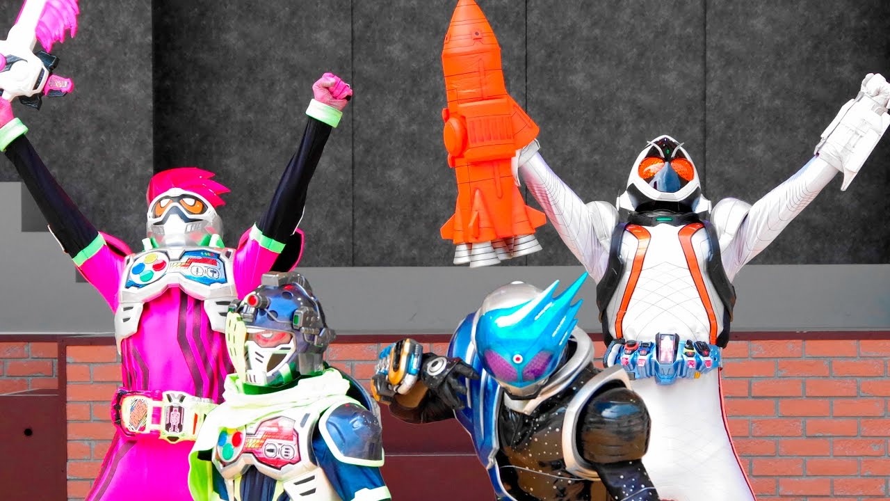 【仮面ライダーエグゼイド】仮面ライダーフォーゼ&メテオ登場 スペシャルショー第13話 エグゼイド&ブレイブ KAMEN RIDER EX-AID & KAMEN RIDER FOURZE ひらパー