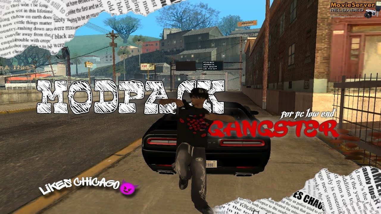 MODPACK GANGSTER FOR PC LOW END || GTA SAMP || VIBES CHICAGO ASELI😈🗣️