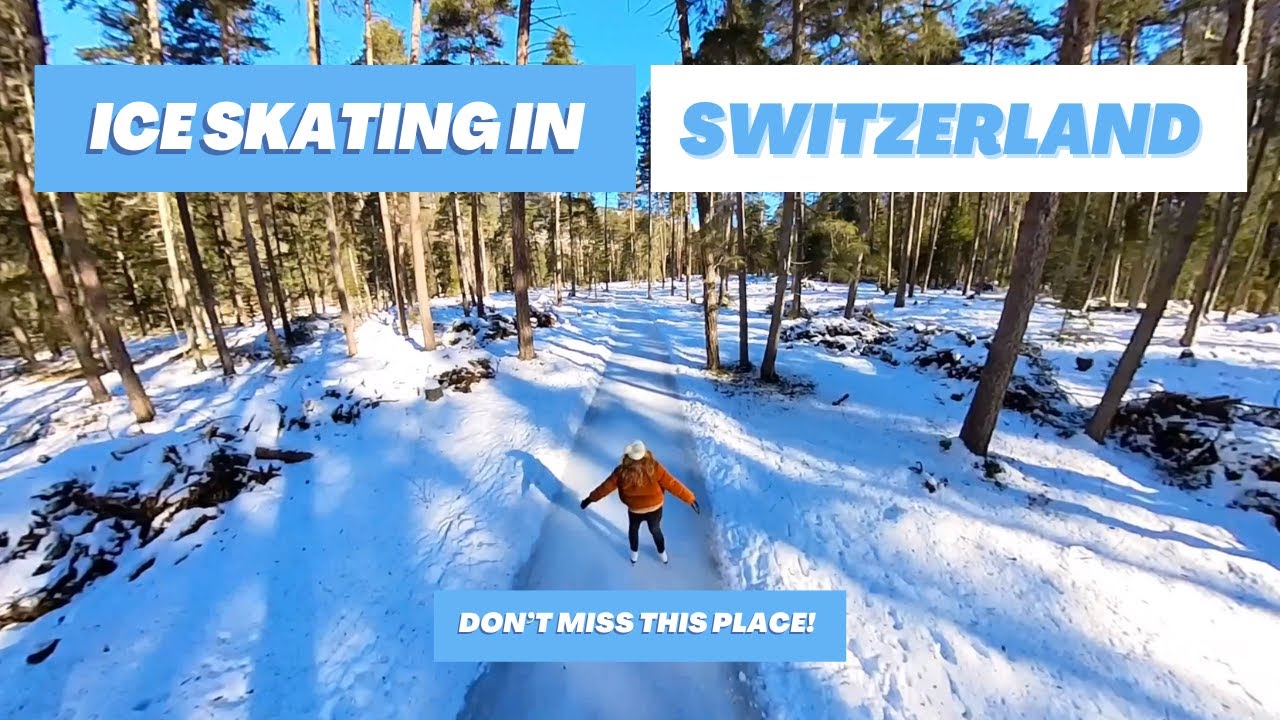 DON&rsquo;T MISS this ice skating piste in Switzerland - Eisweg Engadin - bucket list experience