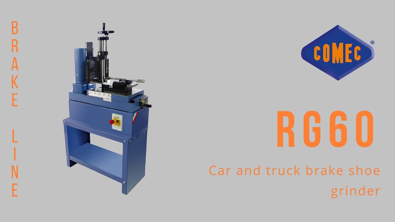 Brake shoe grinding machine RG60 - Comec