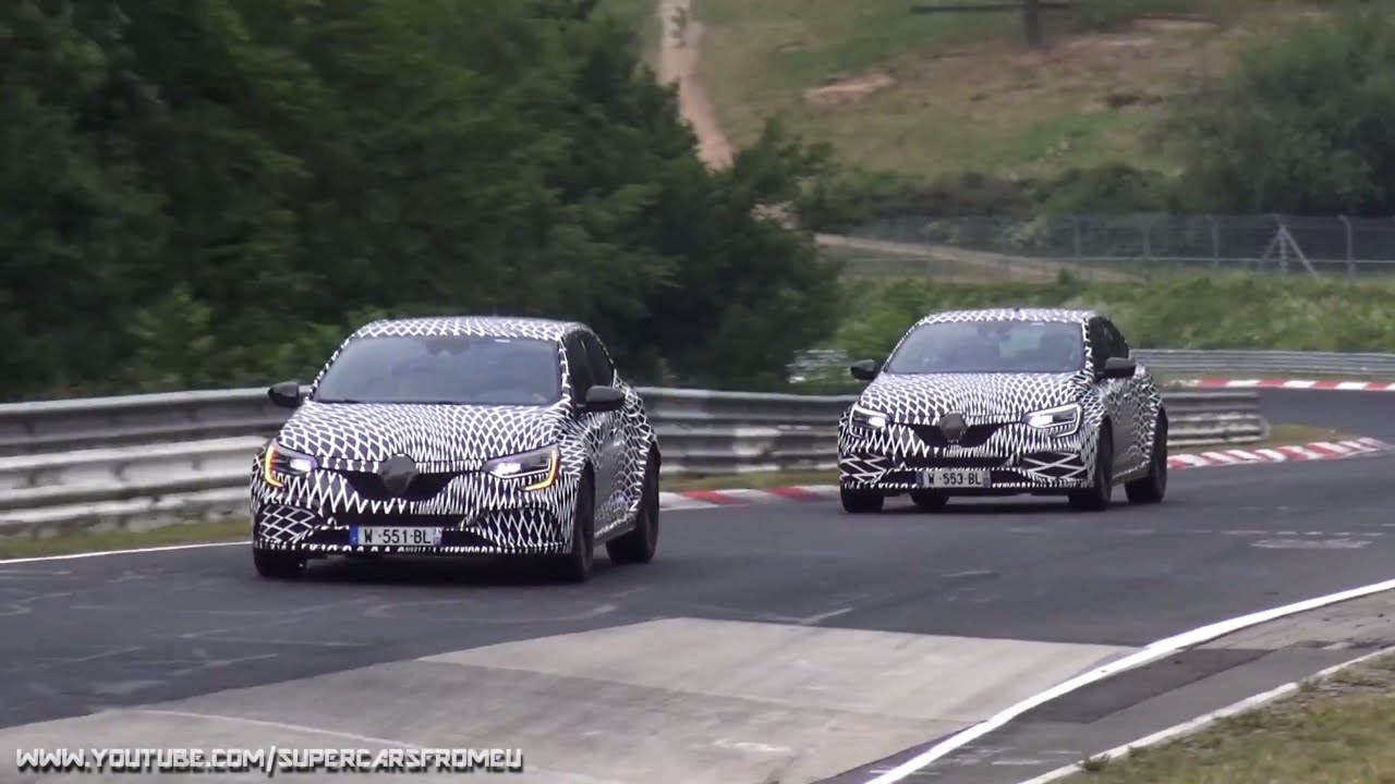 2018 Renault Megane RS Spied testing on the Nurburgring, Nordschleife!