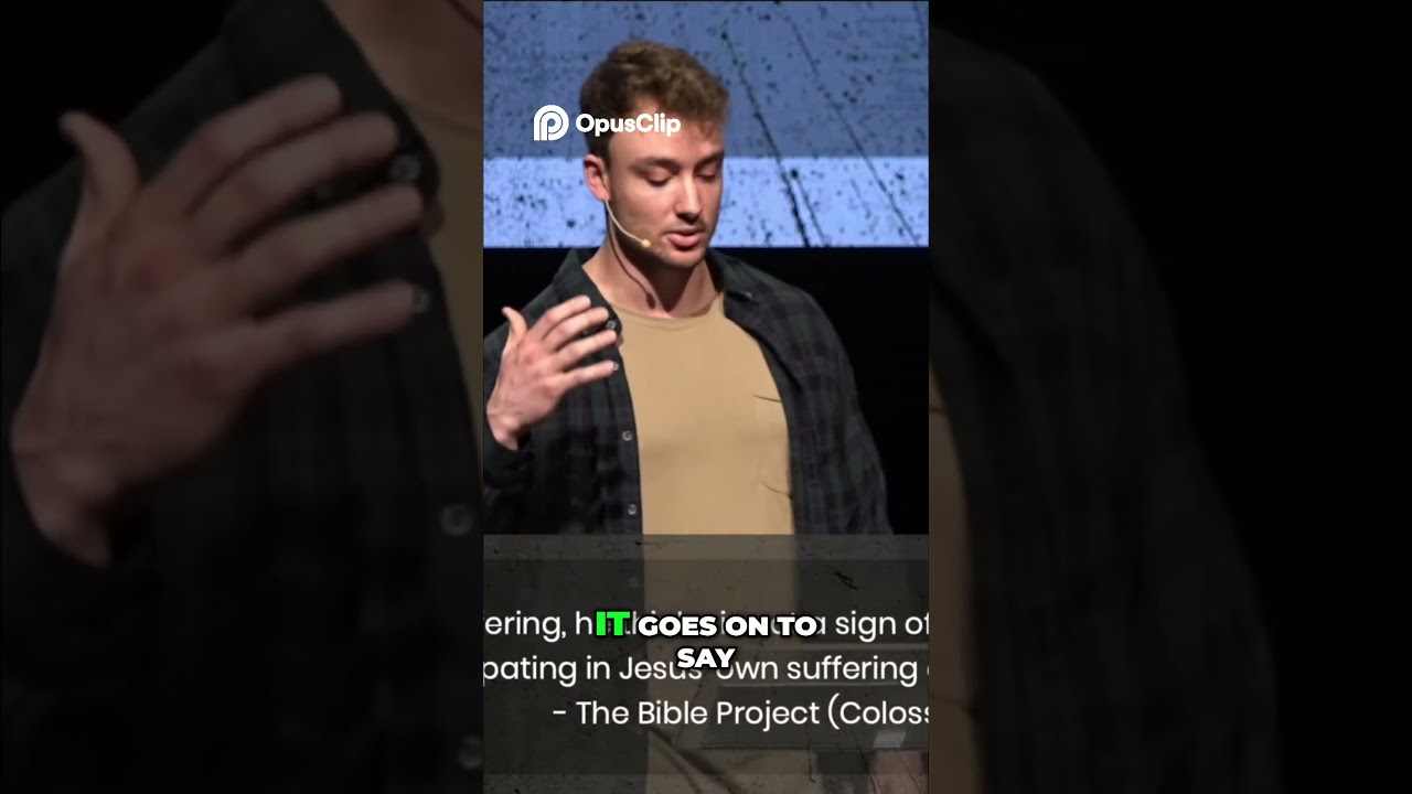 Bible Project's Explanation of Paul's Suffering