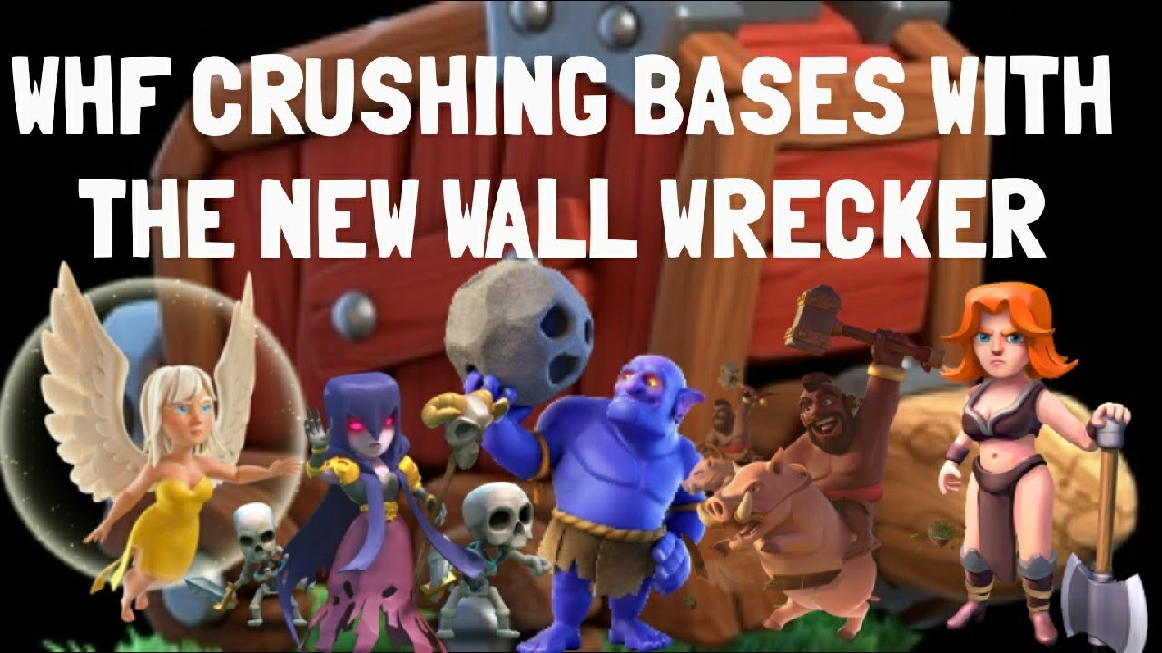 NEW META TH10 3 STAR ATTACKS WITH THE WALL WRECKER SIEGE MACHINE