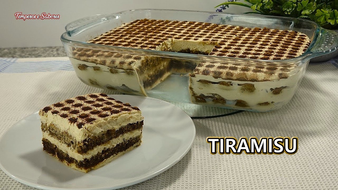 TIRAMISU PARA NAVIDAD POSTRE DELICIOSO y muy Fácil de Preparar para Disfrutar en las Fiestas
