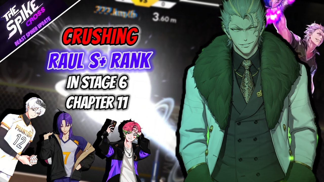 Awakened Siwoo🔥vs Raul 【Absolute cinema】🤯II Battle of S+ ranks II The SpikeCross BeastSpiker Update