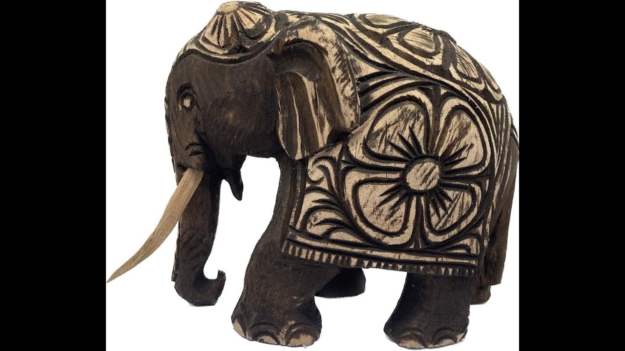 Wooden Handmade Elephant Statue | LAKHALA | Gift ideas | Home D&eacute;cor